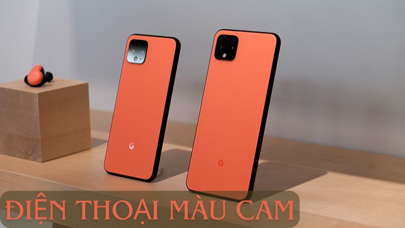 điện thoại màu cam